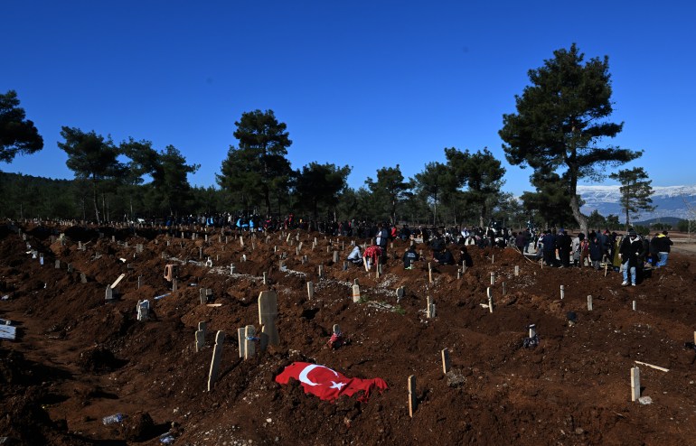 New burial sites being dug for quake victims in Turkiye's Kahramanmaras