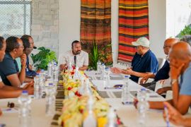 رئيس وزراء إثيوبيا أبي أحمد ومسؤولون حكوميون اجتمعوا اليوم وعقدوا محادثات مع وفد جبهة تحرير تيغراي بشأن التقدم في عملية السلام.