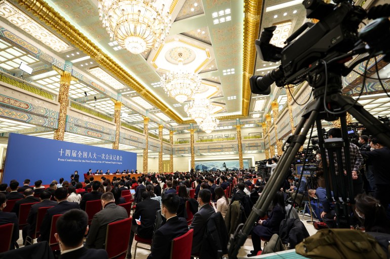 China's New Premier Li Qiang Holds Press Conference