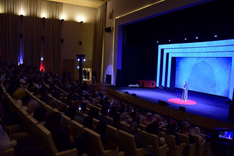 3- احدى فعاليات TED بالعربي والتي عقدت في دولة المغرب العام الماضي( موقع مؤسسة قطر)
