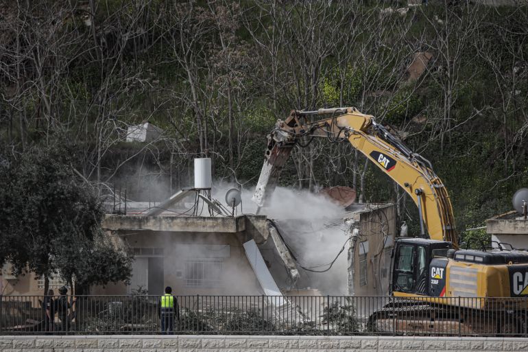 Israeli forces demolish Palestinian house in Jerusalem