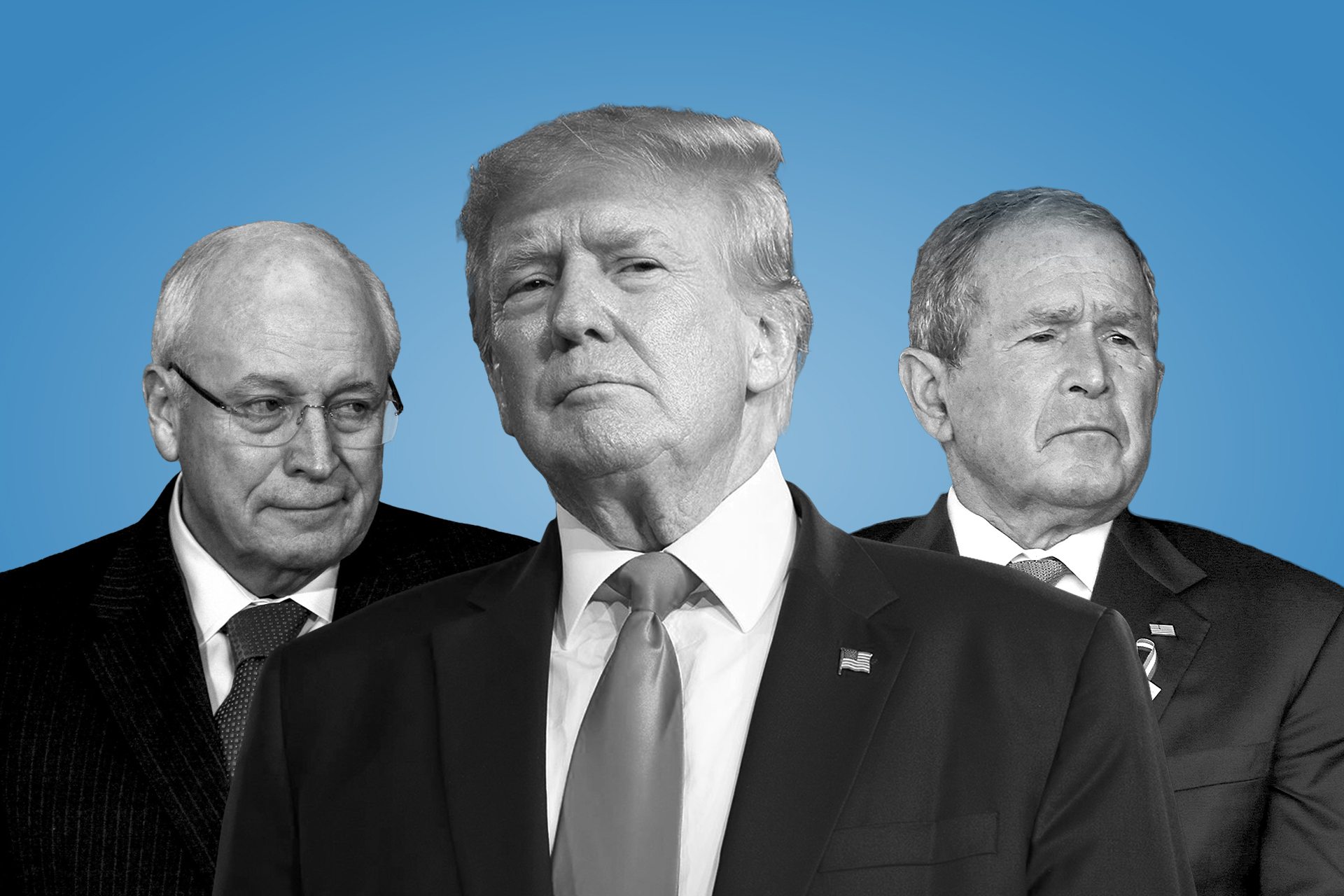 أكاديمي أميركي: إذا حوكم ترامب يجب محاكمة بوش وتشيني وكيسنجر