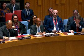جلسة مجلس الأمن عُقدت بطلب من أوكرانيا والولايات المتحدة وألبانيا (الجزيرة)