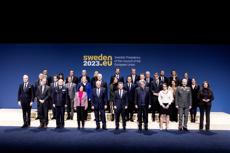 EU defence ministers meet in Stockholm