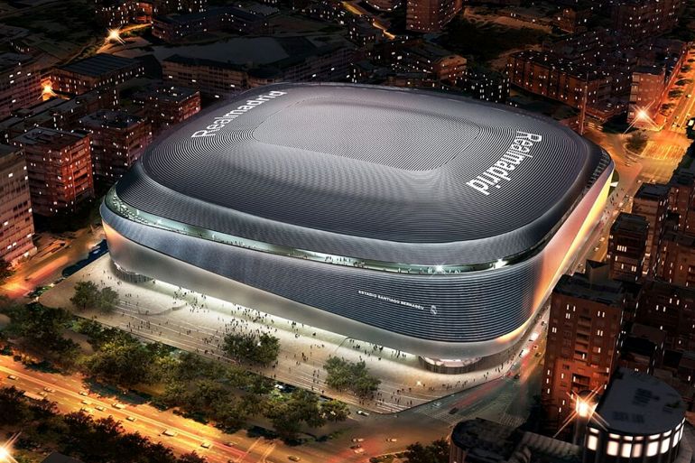New Santiago Bernabeu stadium ملعب البرنابيو الجديد (مواقع التواصل)