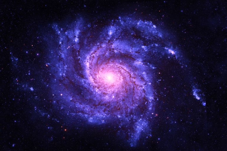 Spiral,Galaxy,-,Elements,Of,This,Image,Furnished,By,Nasa