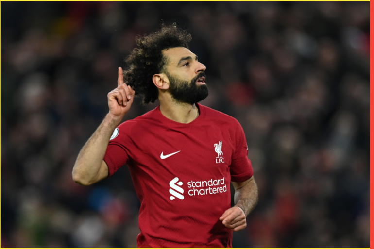 BOURNEMOUTH, ENGLAND - MARCH 11: Mohamed Salah of Liverpool runs with the ball during the Premier League match between AFC Bournemouth and Liverpool FC at Vitality Stadium on March 11, 2023 in Bournemouth, England. (Photo by Luke Walker/Getty Images)