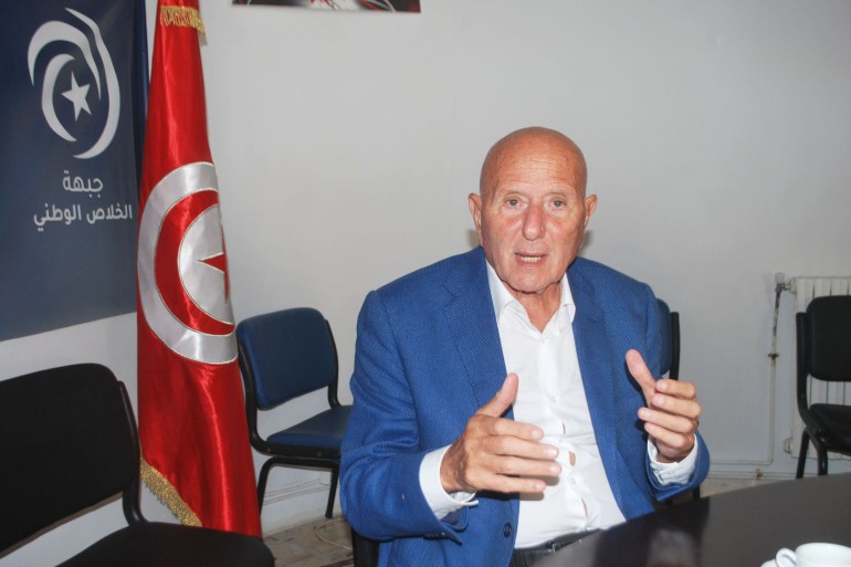 زعيم جبهة الخلاص نجيب الشابي/العاصمة تونس/ديسمبر/كانون الأول 2022