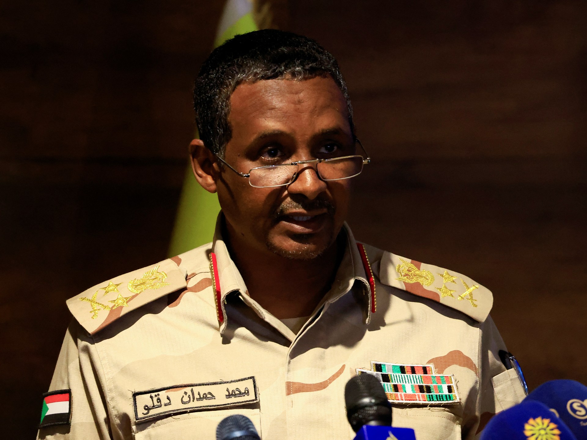 New audio recording of Hamiti and Sudanese military allegedly bombing rapid support bases |  news
