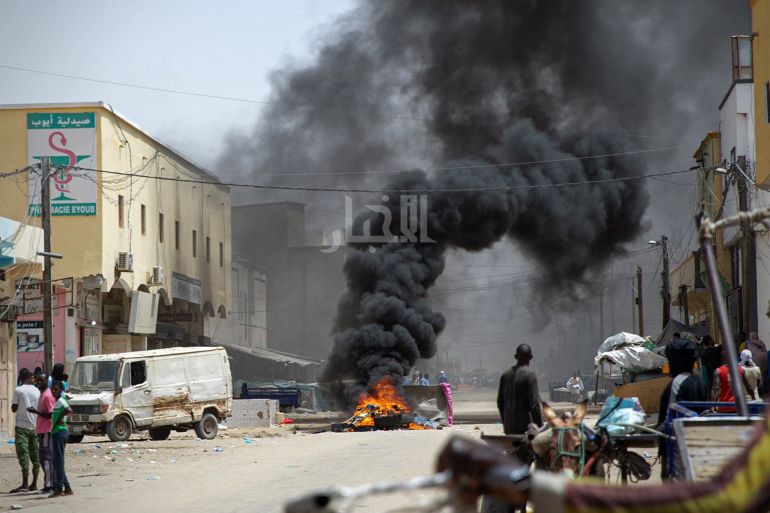 احتجاجات بموريتانيا ردا على مقتل شاب أثناء توقيفه (صفحة وكالة الأخبار المستقلة على فيسبوك)