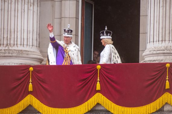 The Coronation of King Charles III and Queen Camilla in London