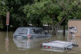 الفيضانات تحوّل الشوارع إلى أنهار في منطقة إميليا رومانيا شمالي إيطاليا (الأناضول)
