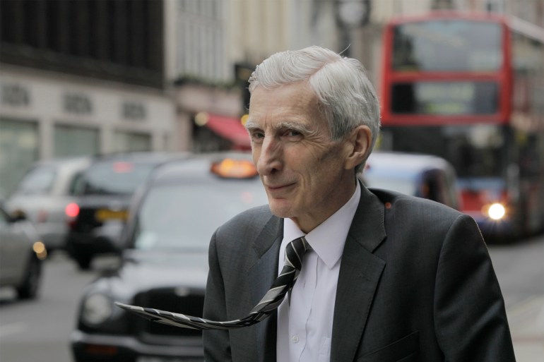 Britain Martin Rees Martin Rees, poses in central London,Tuesday April 5, 2011. British astrophysicist Rees known for his theories on the origin and the destiny of the universe has been honored with one of the world's leading religion prizes. Martin Rees, a 68-year-old expert on the extreme physics of black holes and the Big Bang, is the recipient of the 2011 Templeton Prize, the John Templeton Foundation announced Wednesday April 6, 2011 . The 1 million pound ($1.6 million) award is among the world's most lucrative. (AP Photo/Lefteris Pitarakis)