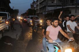 شمال سوريا عن اجواء االاحتفال بفوز اردوغان