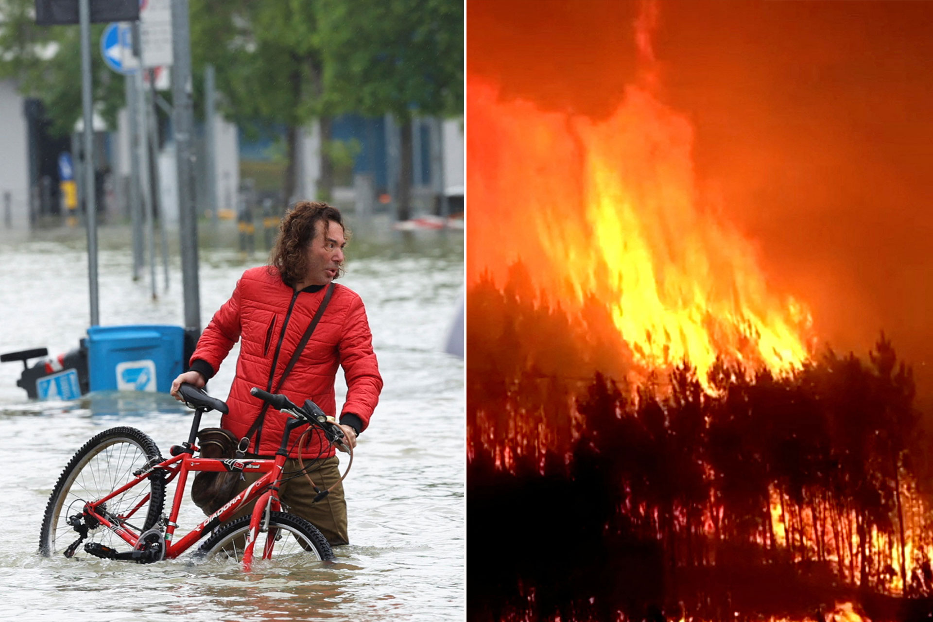 حرائق بإسبانيا وفيضانات بإيطاليا.. فرق الإغاثة تسابق الزمن لإنقاذ الأرواح والممتلكات | أخبار