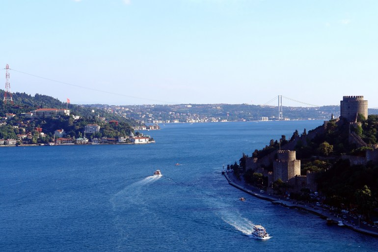 Istanbul bosphorus strait - Turkey