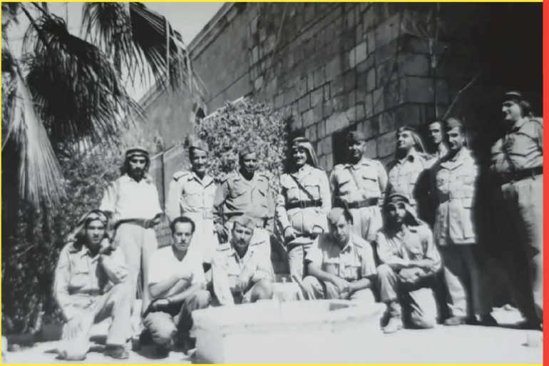 المتطوعون العراقيون كان لهم إسهام مميز في مساندة الفلسطينين في حرب 1948 (مواقع التواصل)