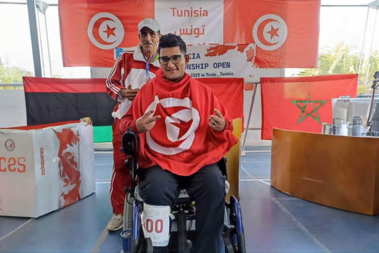 أكرم عثمان بطل تونس لرياضة البوتشيا