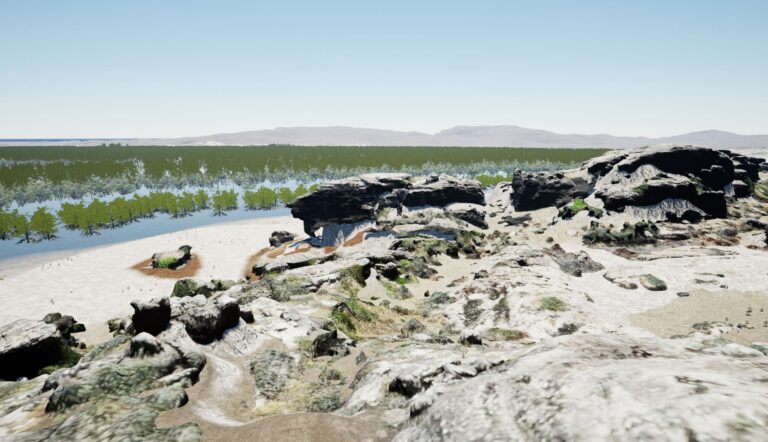Researchers study how sediment buried under floodplains changes due to sea-level rise (Flinders University)