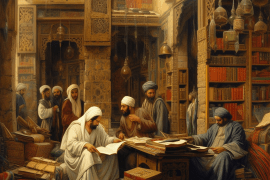 التاريخ الإسلامي- تراث -الوراقون والمكتبات- المصدر ميدجيرني- 2