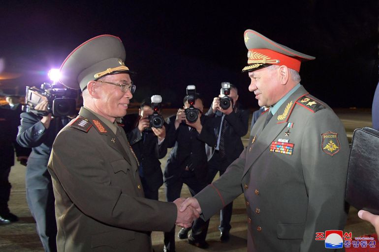 Russian Defence Minister Sergei Shoigu visits North Korea