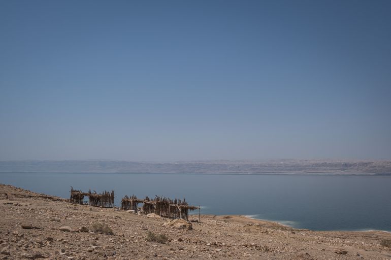 Climate change: the water level of the Jordan River decreases