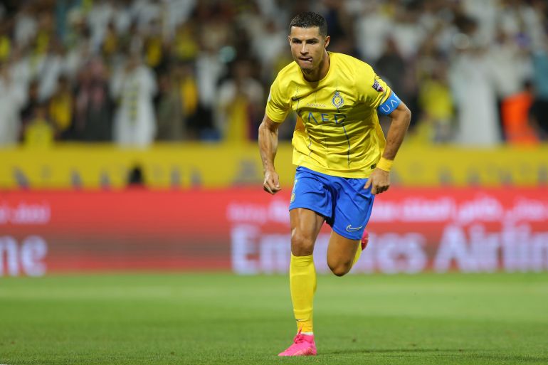 رونالدو رفع رصيده إلى 4 أهداف في البطولة العربية