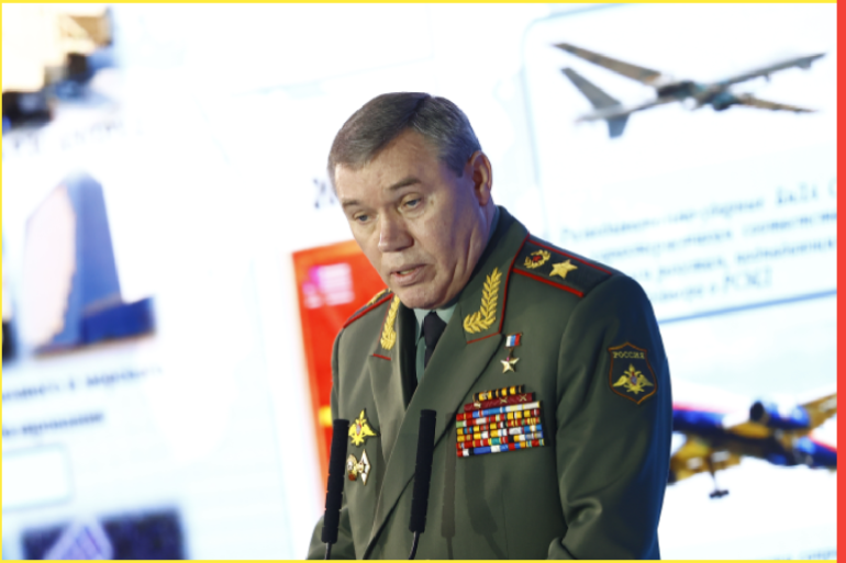 Moscow Conference on International Security- - MOSCOW, RUSSIA - JUNE 23: Chief of the General Staff of the Armed Forces of Russia, Valery Gerasimov attends the 9th Moscow Conference on International Security in Moscow, Russia on June 23, 2021.