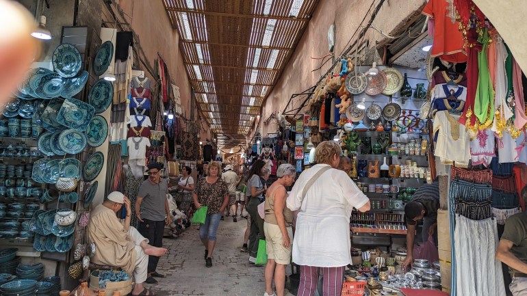 حديث جانبي- مراكش بعد الزلزال