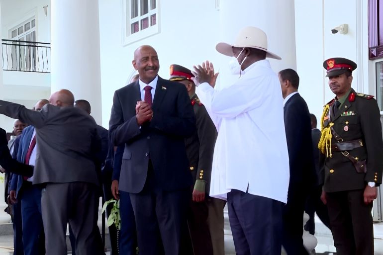 Sudan's Burhan visits Uganda over bilateral and regional issues