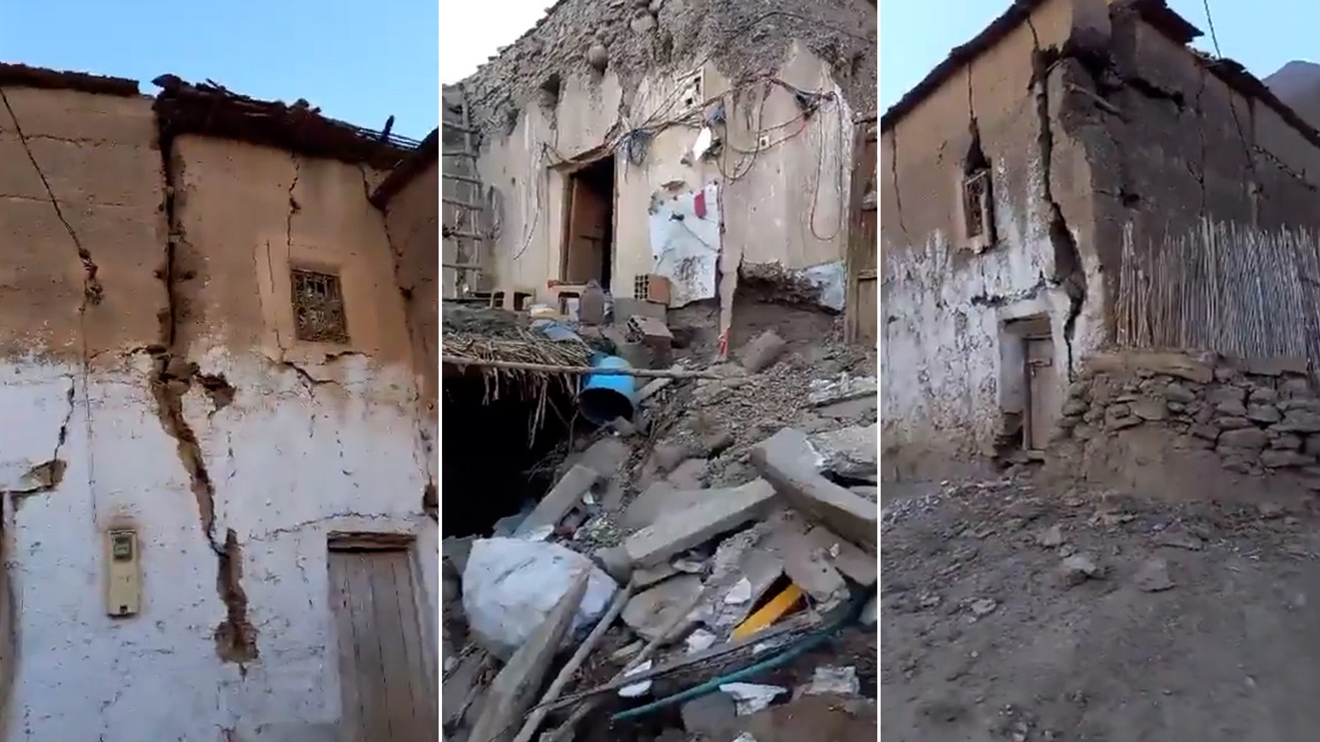 شاهد.. زلزال المغرب يسوي قرية كاملة بالأرض | منوعات | الجزيرة نت