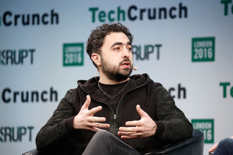 LONDON, ENGLAND - DECEMBER 05: Co-founder of Google DeepMind Mustafa Suleyman attends a Q&amp;A during day 1 of TechCrunch Disrupt London at the Copper Box on December 5, 2016 in London, England. (Photo by John Phillips/Getty Images for TechCrunch)