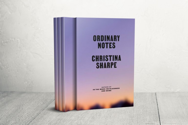Ordinary Notes is a book by Christina Sharpe