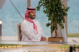 الأمير محمد بن سلمان قال إن لدى الرياض مفاوضات جيدة ومستمرة مع تل أبيب (رويترز)