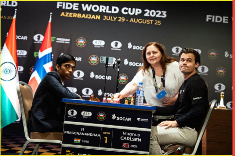 المباراة النهائية في بطولة كأس العالم للاتحاد الدولي للشطرنج FIDE world cup