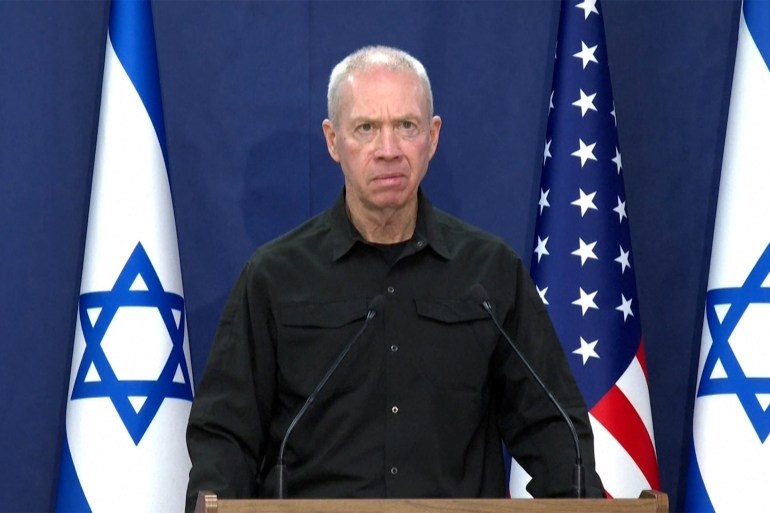 وزير الدفاع الاسرائيلي