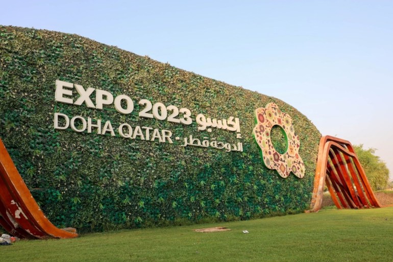 إكسبو الدوحة 2023 سيشهد العديد من الفعاليات الثقافية والتوعوية بالبيئة الخضراء (الجزيرة)
