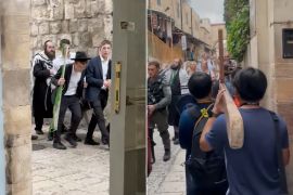تتواصل حوادث بصق المتطرفين اليهود على الحجاج المسيحيين في القدس (الجزيرة)