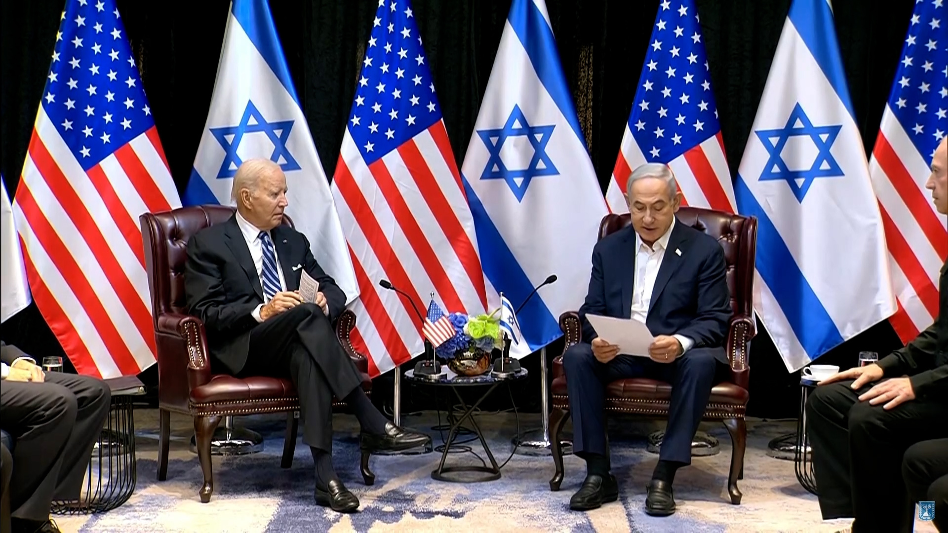 نتنياهو "يفاخر" بدعم بايدن.. وبوتين يصف ما حدث في غزة بالمأساوي