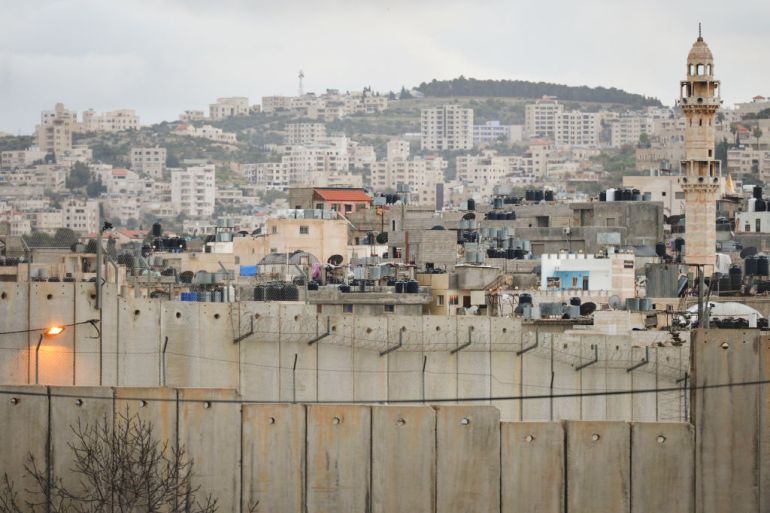 Israeli West Bank barrier in Bethlehem. Tuesday, 13 March 2018, in Bethlehem, Palestine. (Photo by Artur Widak/NurPhoto via Getty Images)