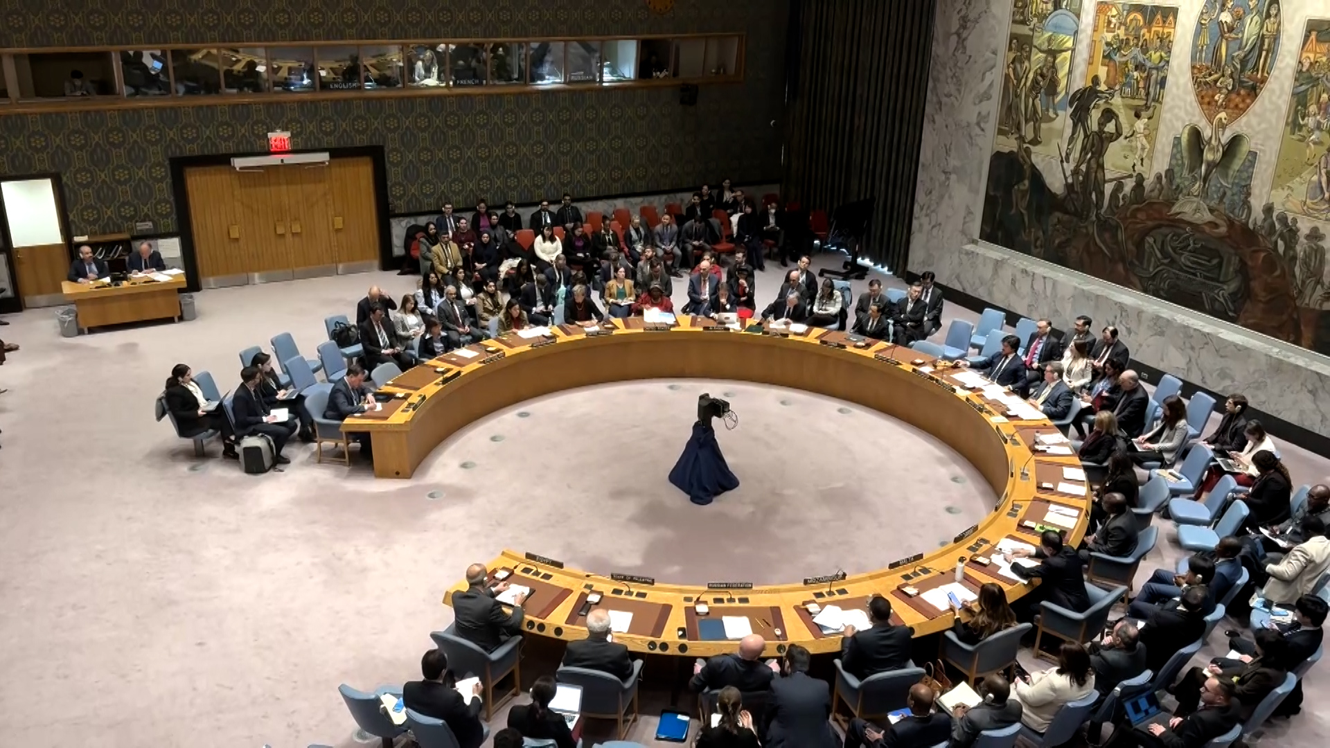 مجلس الأمن يعبر عن قلقه إزاء مجزرة دوار النابلسي بغزة