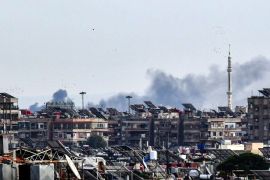 هجوم إسرائيلي سابق على أحد المواقع في سوريا (الفرنسية)