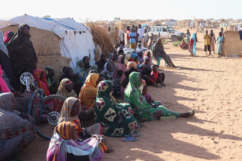 1- عنصر النساء يغلب على اللاجئين السودانيين في تشاد بعدما تعرض له الرجال من مجازر