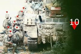 مشاهد من التحام مجاهدي القسام مع آليات وجنود العدو في محاور مدينة غزة من صفحه القسام على تيليجرام