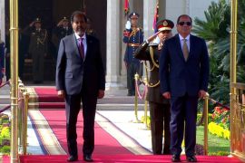 صورة للسيسي مع الرئيس الصومالي حسن شيخ محمود