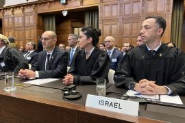 إسرائيل كانت قد رفضت في جلسة للمحكمة الاتهامات الموجهة لها (الأناضول)
