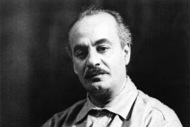 (Original Caption) Kahlil Gibran, author of The Prophet, the best selling book of all time.