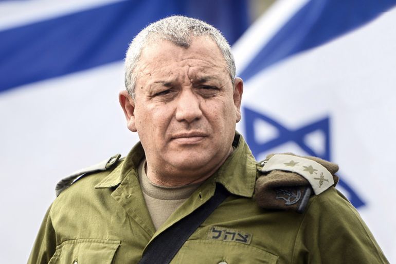 عضو مجلس الحرب الإسرائيلي غادي إيزنكوت
