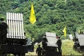 صواريخ كاتيوشا تابعة لحزب الله في جنوب لبنان (التواصل الاجتماعي)