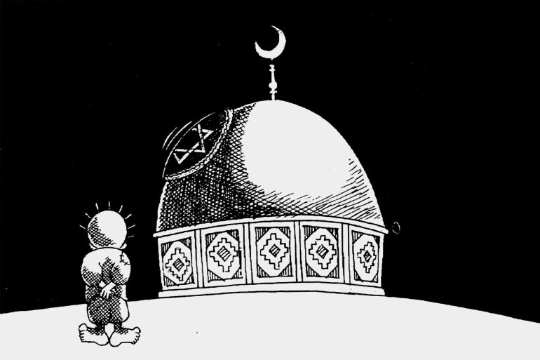 من كاريكاتير ناجي العلي